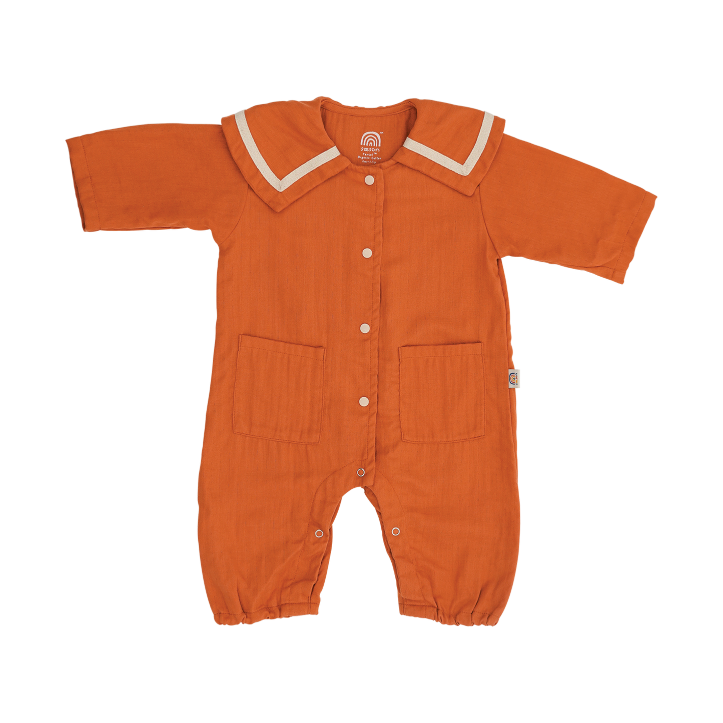 Little Wanderer Collar Jumpsuit