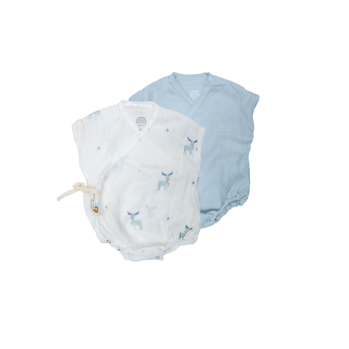 Baby Bodysuits Short Sleeve Set