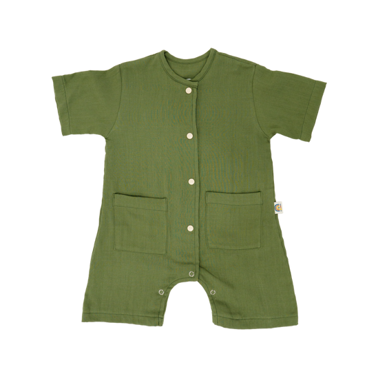 Little Wanderer Jumpsuit Short Sleeve