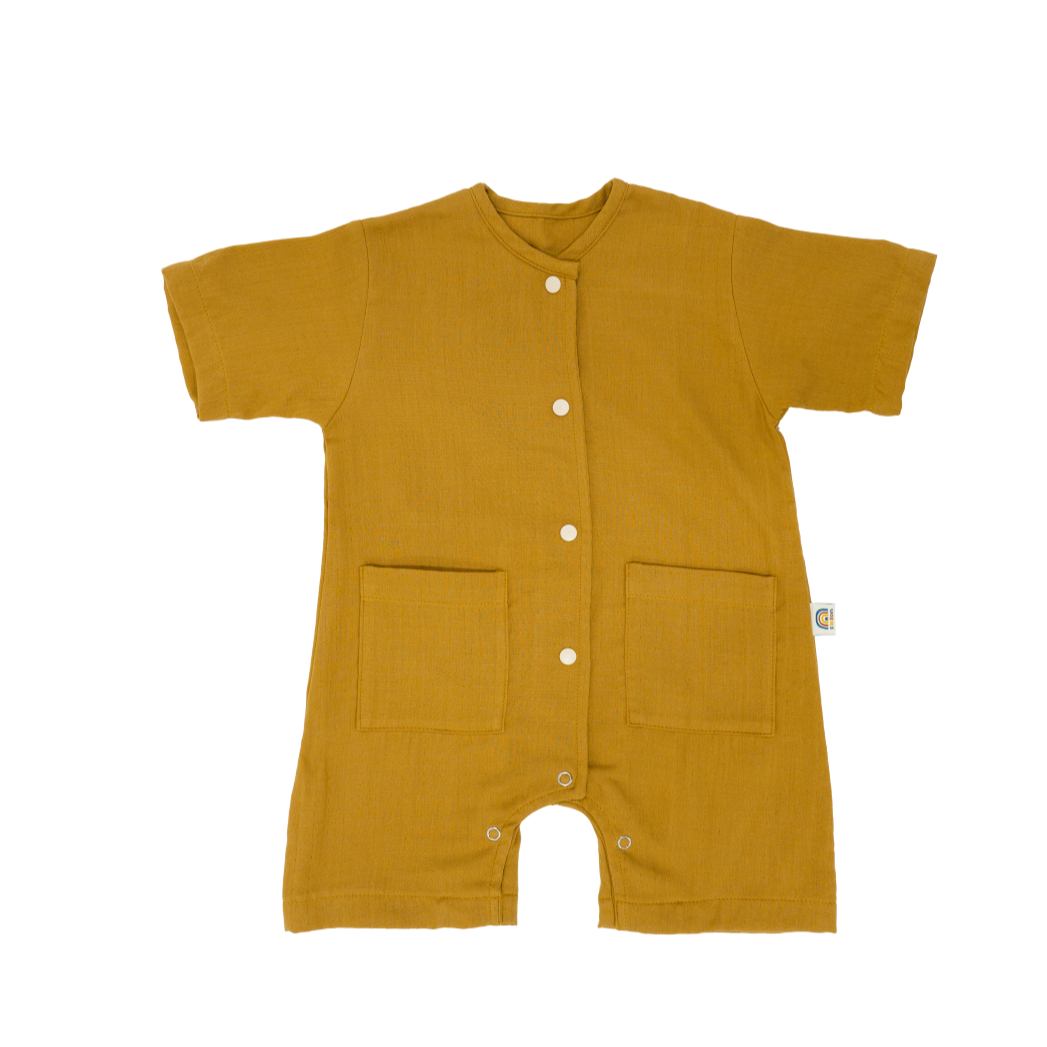 Little Wanderer Jumpsuit Short Sleeve