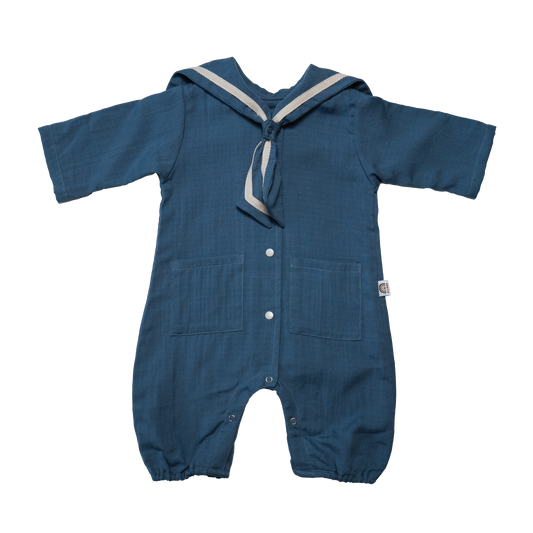 Little Wanderer Sailor Jumpsuit