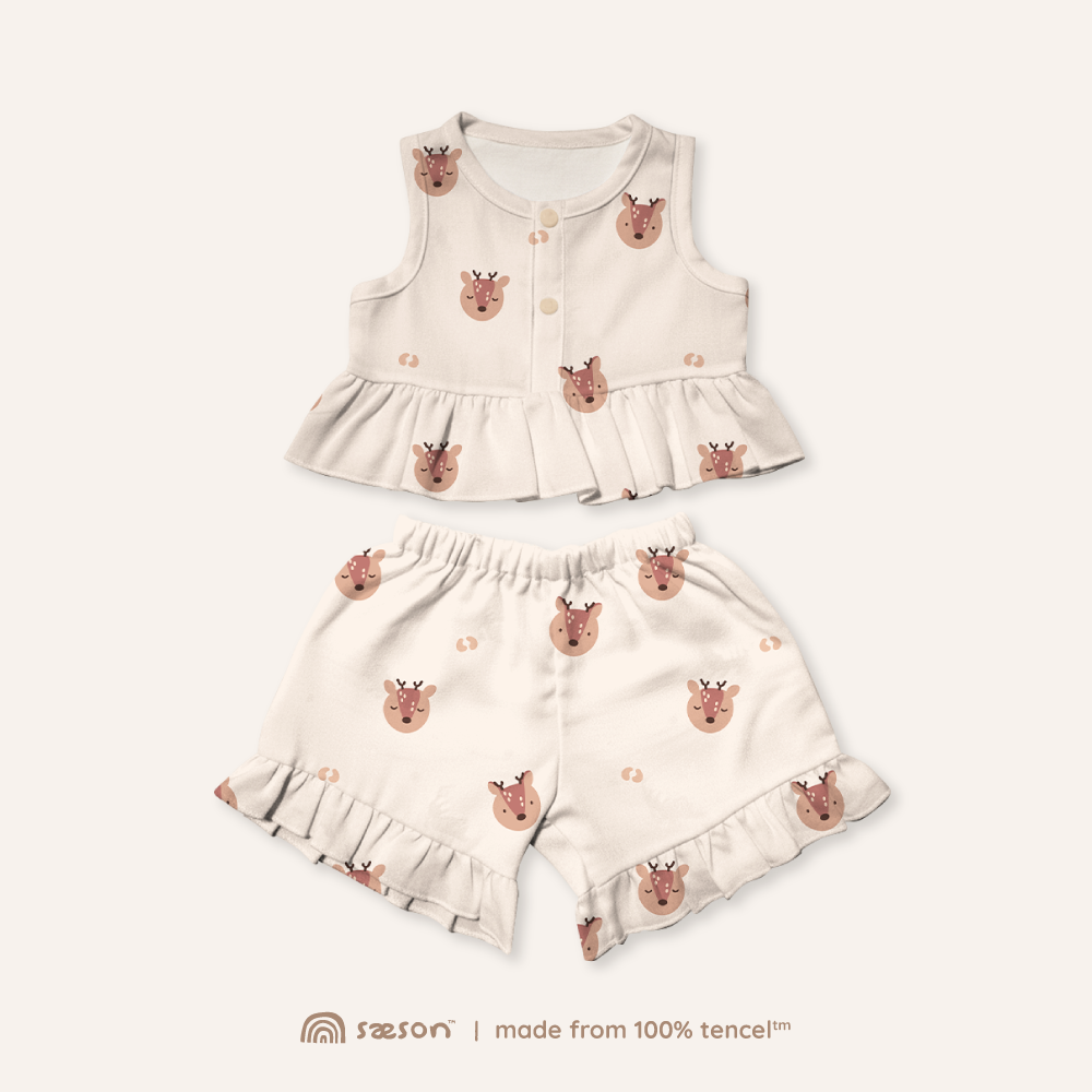 [NEW] Saeson The Ruffle Girl Set (Whisper The Fall Collection)