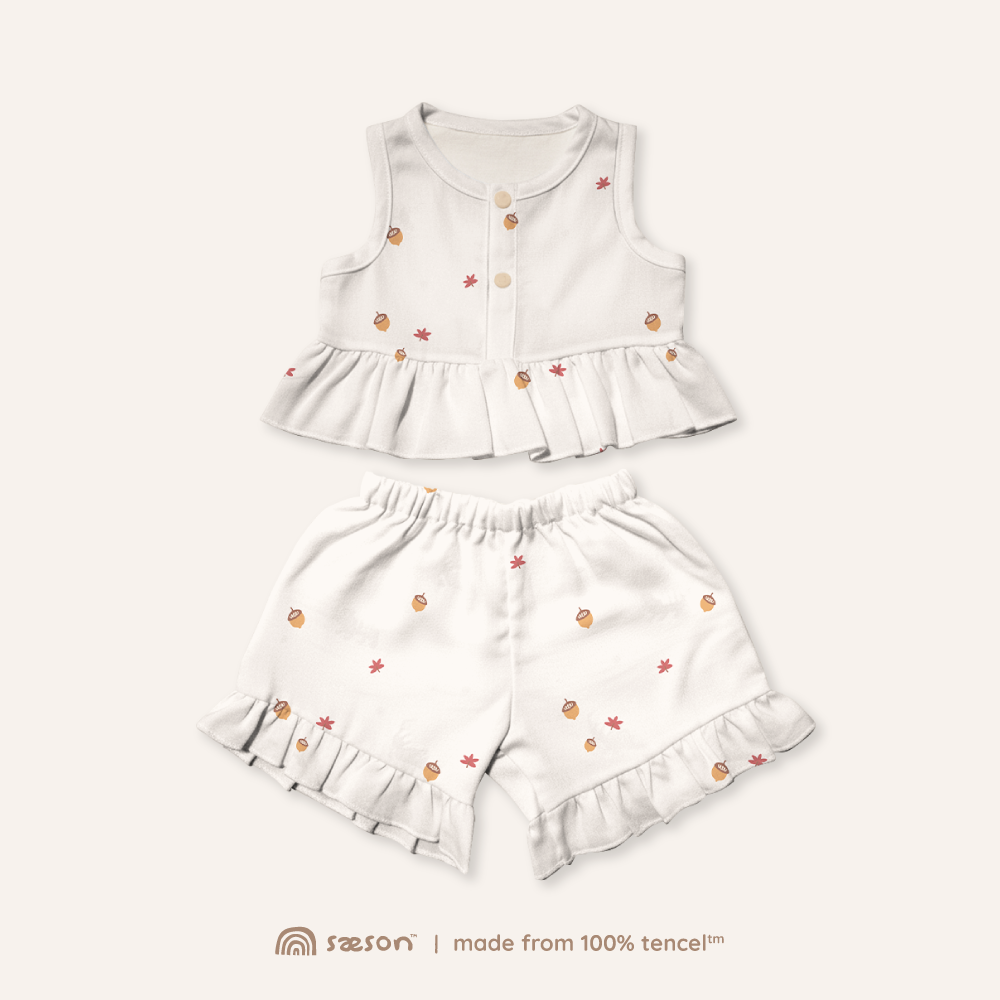 [NEW] Saeson The Ruffle Girl Set (Whisper The Fall Collection)