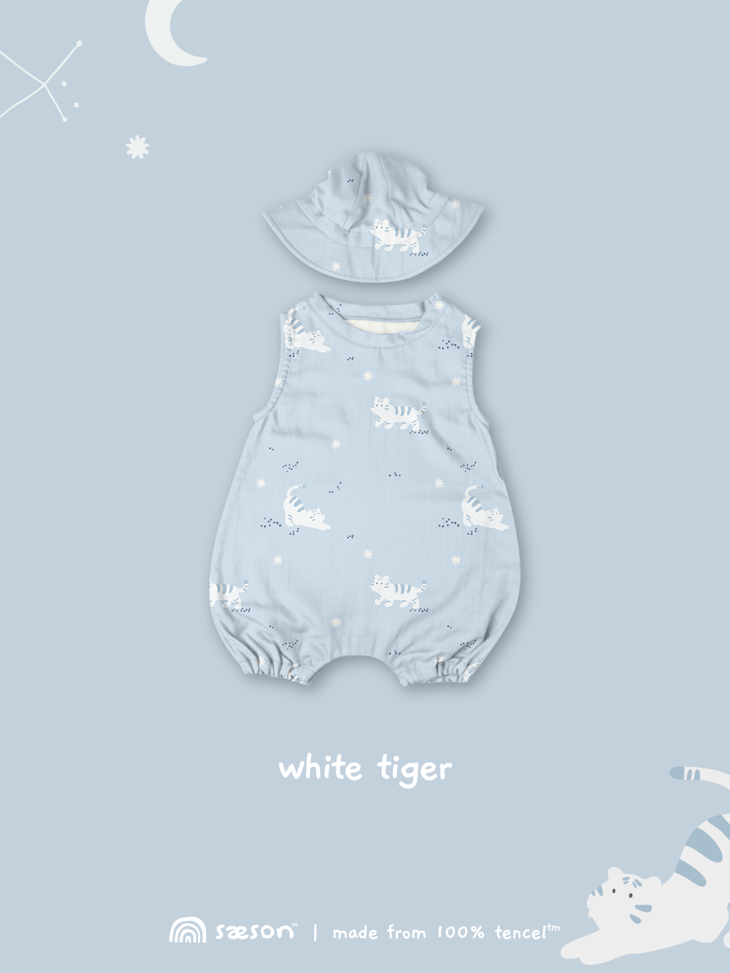 Adventure In Safari  - Basic Jumpsuit Set