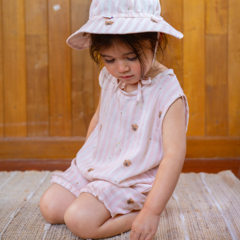 [NEW] Saeson Baby x Lookbook Petite| Tencel™ Basic Jumpsuit Set